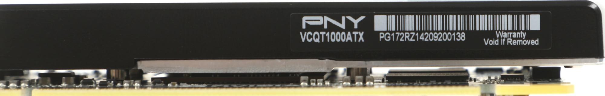 PNY Quadro T1000 (VCNT1000-SB) 4GB GDDR6 128bit 4*mDP RTL