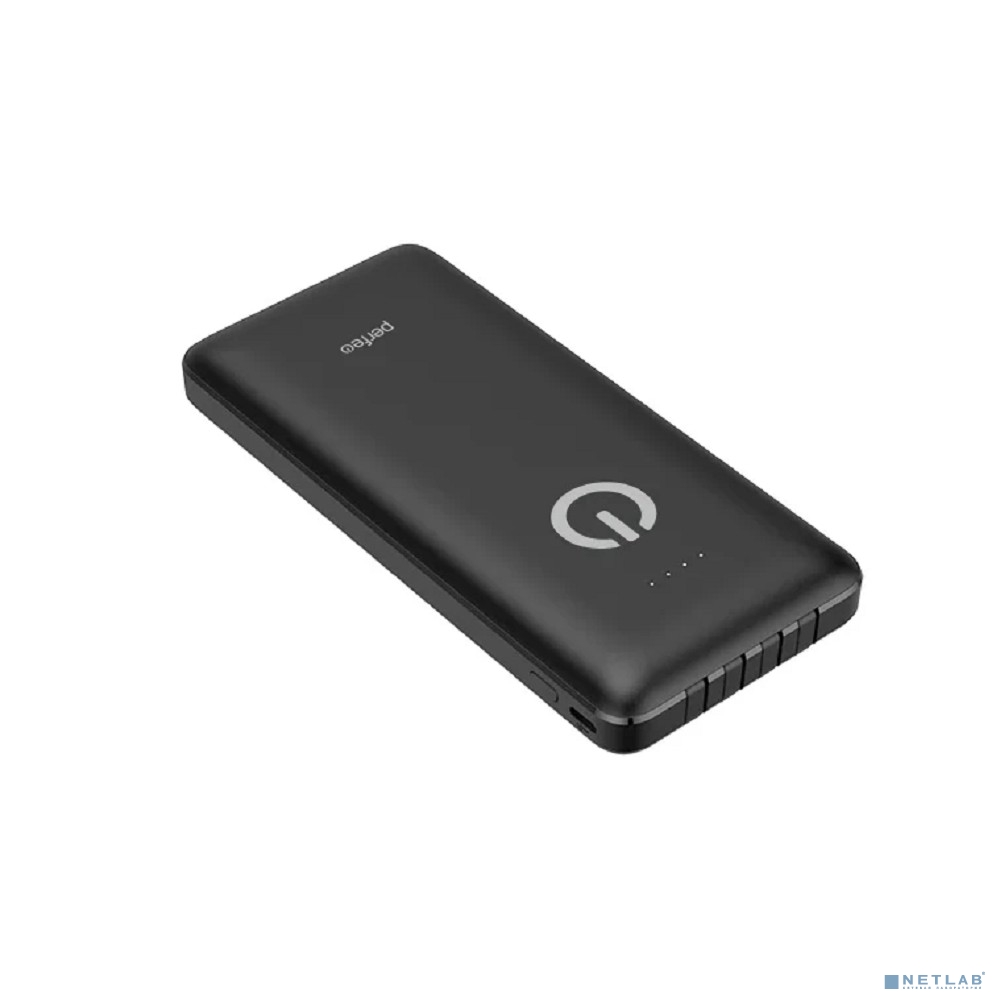 Perfeo Powerbank ABSOLUTE 10000mah In Micro usb,USB /Out USB,Micro usb,Type-C,Lightning, 2.1А/ Black (PF_B4878)