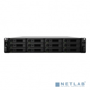 Synology SA3200D Rack 2U (QC2,4GhzCPU/8Gbupto64/2x1GbE+1x10GbERJ45(+1xExpSlot) per contr)NoHDD(upto12 2,5&quot;/3,5&quot;SASupto36with 2xRXD1219SAS),RAIDBasic,JBOD,0,1,5,6,10,F1/ 2xRPS/norail/