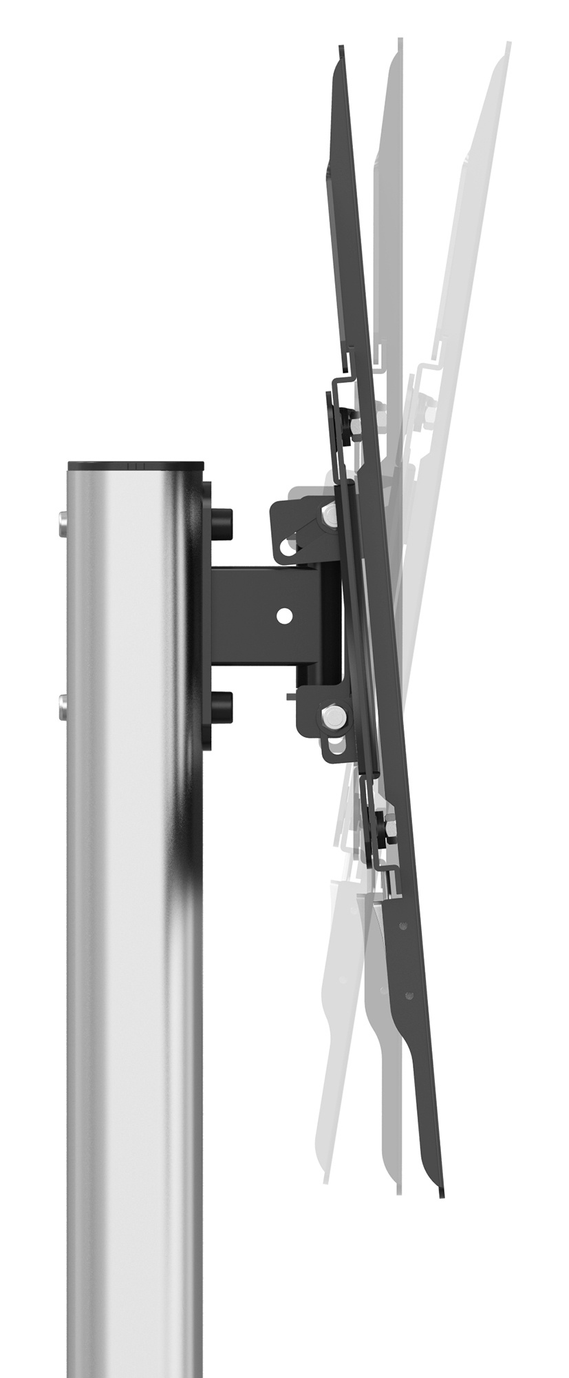 Cactus CS-ST97-D черный 32"-70" макс.68кг напольный
