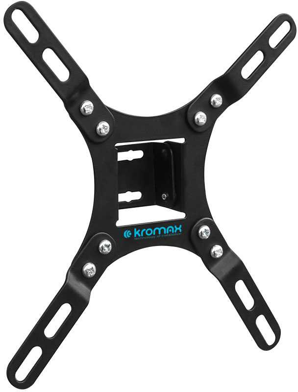 Kromax VEGA-8 черный 15"-42" макс.15кг настенный наклон