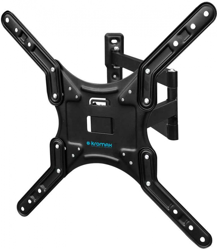 Kromax DIX-25 черный 24"-55" макс.20кг настенный поворотно-выдвижной и наклонный Kromax DIX-25 черный 24"-55" макс.20кг настенный поворотно-выдвижной и наклонный
