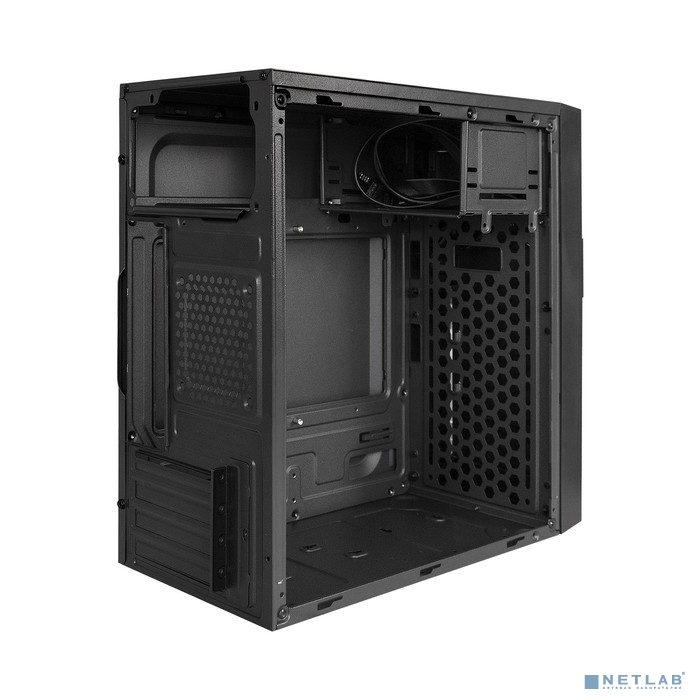 Exegate EX291146RUS Корпус Minitower ExeGate BAA-105U2-01-AAA400 (mATX, БП AAA400 с вент. 8см, 2*USB+2*USB3.0, аудио, черный)