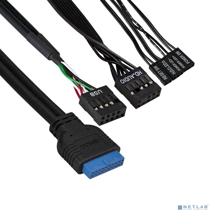 Exegate EX291147RUS Корпус Minitower ExeGate BAA-105U2-01-AAA450 (mATX, БП AAA450 с вент. 8см, 2*USB+2*USB3.0, аудио, черный)