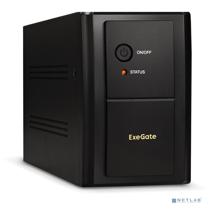Exegate EP285514RUS ИБП ExeGate SpecialPro UNB-2000.LED.AVR.C13.RJ <2000VA/1200W, LED, AVR, 6*IEC-C13, RJ45/11, Black>