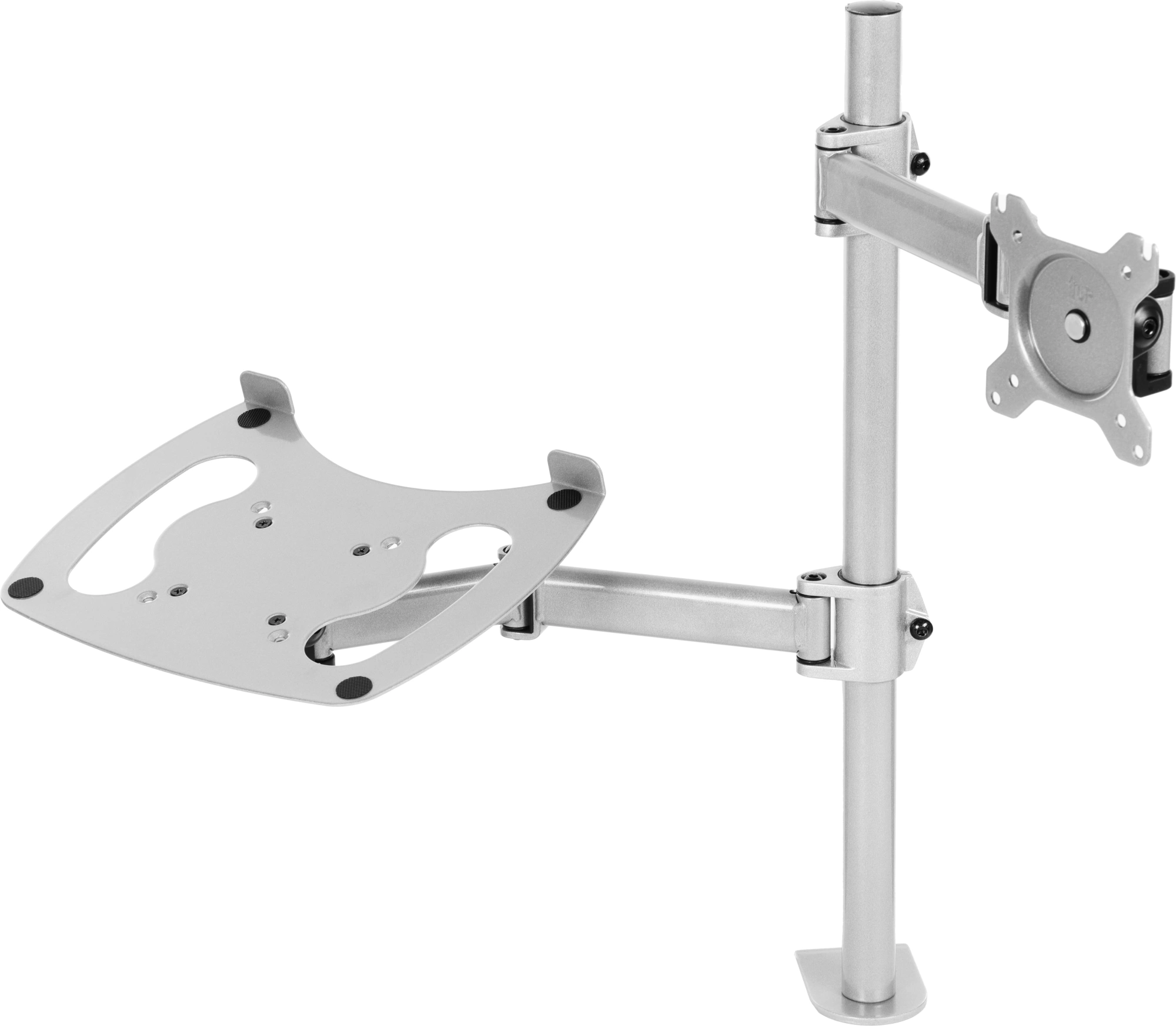 Cactus CS-VM-LH07-AL серебряный 13"-27" макс.8кг настольный поворот и наклон