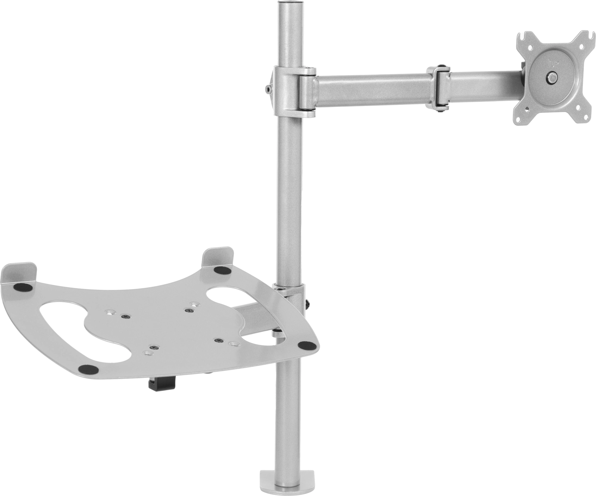 Cactus CS-VM-LH07-AL серебряный 13"-27" макс.8кг настольный поворот и наклон