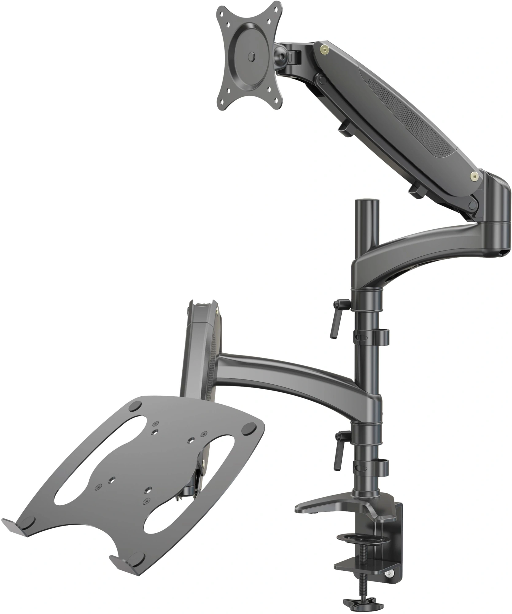 Cactus CS-VM-LH08-BK черный 13"-27" макс.8кг настольный поворот и наклон