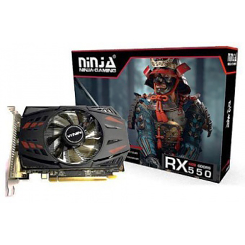 Sinotex Ninja RX550 (512SP) 4GB GDDR5 128Bit (Dual Link DVI-D/HDMI/DP) (AHRX55045F) , RTL