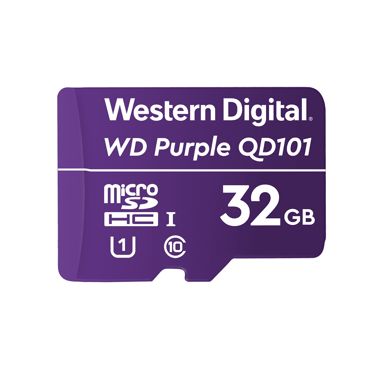 Micro SecureDigital 32GB WD Class10 WDD032G1P0C Purple w/o adapter