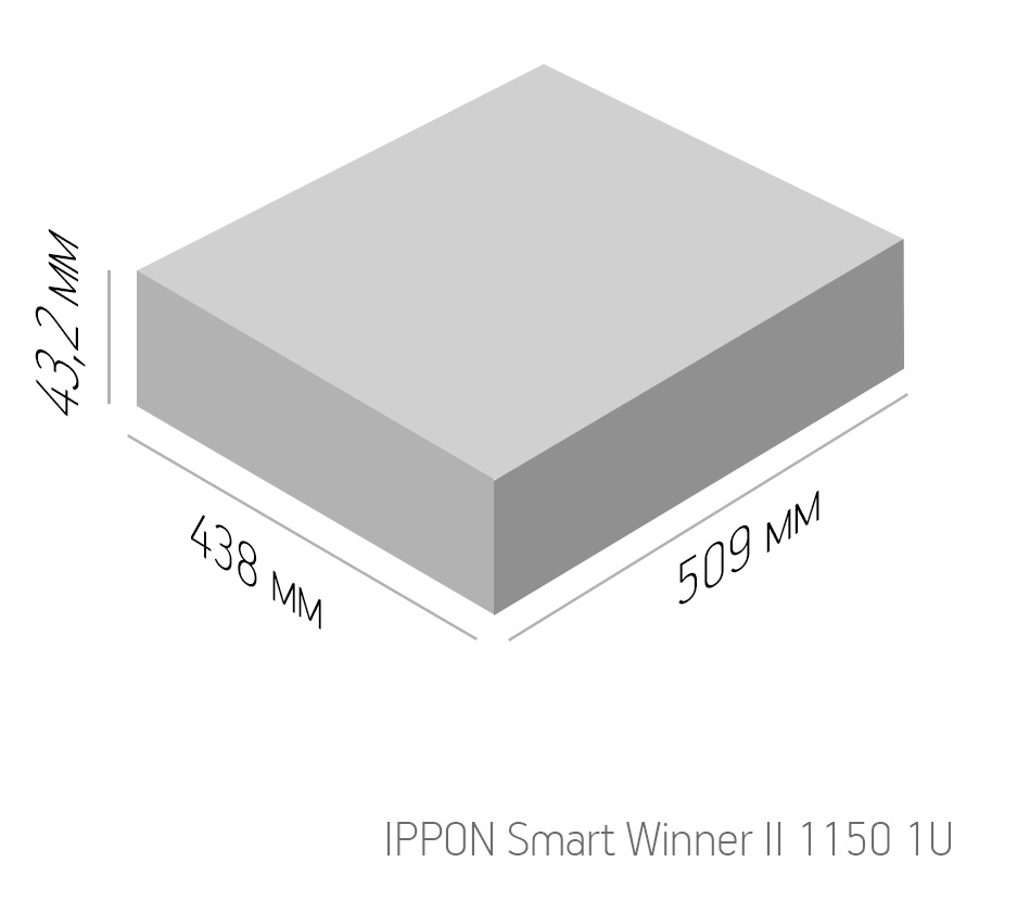 IPPON Smart Winner II 1150 1U