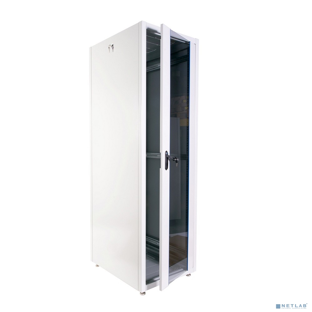 ЦМО Шкаф телекоммуникационный напольный ЭКОНОМ 42U (600 x 600) дверь перфорированная 2 шт. (ШТК-Э-42.6.6-44АА)