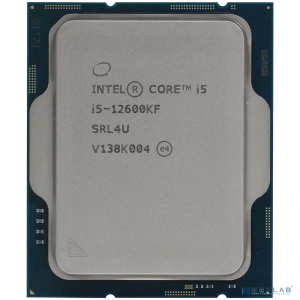 CPU Intel Core i5-12600KF Alder Lake OEM {3.7 ГГц/ 4.9 ГГц в режиме Turbo, 20MB, LGA1700}