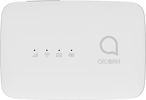 Alcatel MW45V-2BALRU1 Модем 3G/4G Alcatel Link Zone MW45V USB Wi-Fi Firewall +Router внешний белый