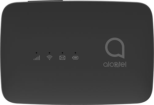 Alcatel MW45V-2AALRU1 Модем 3G/4G Alcatel Link Zone MW45V USB Wi-Fi Firewall +Router внешний черный