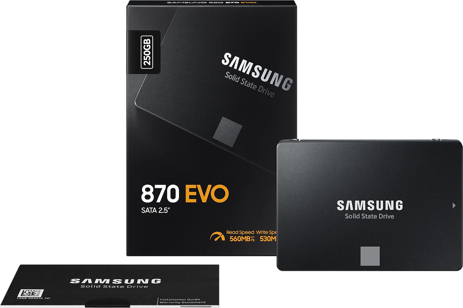 Samsung SSD 250Gb 870 EVO MZ-77E250B/EU