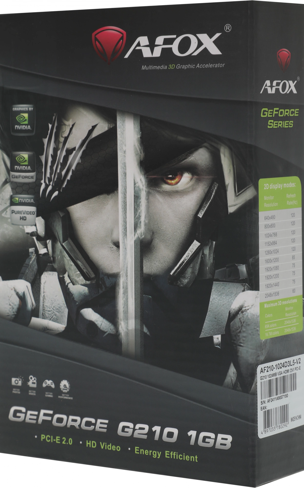 AFOX AF210-1024D3L5-V2 AFOX AF210-1024D3L5-V2