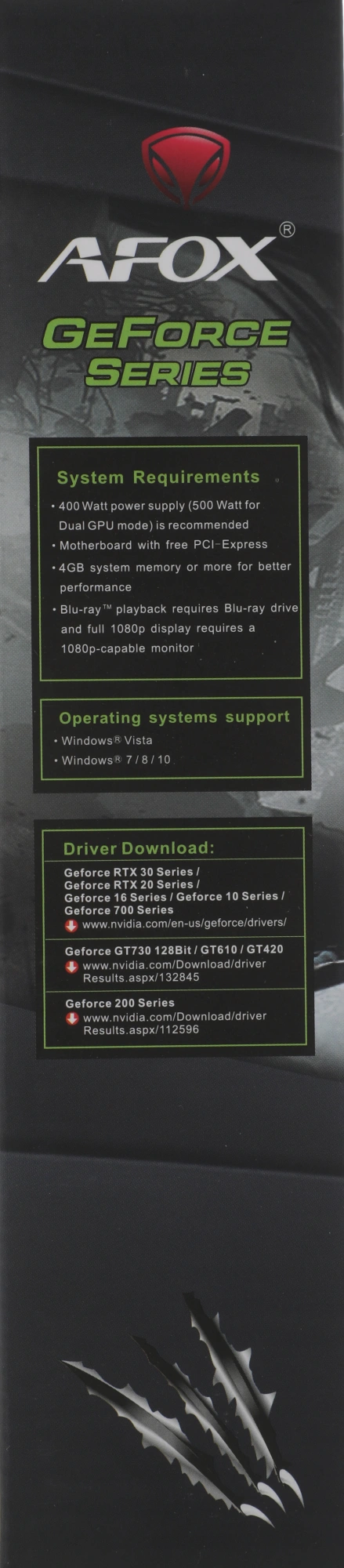 Afox GeForce GT220 Afox GeForce GT220