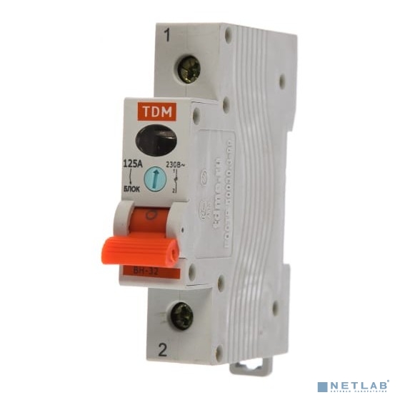 TDM SQ0211-0010 Выключатель нагрузки (мини-рубильник) ВН-32 1P 125A
