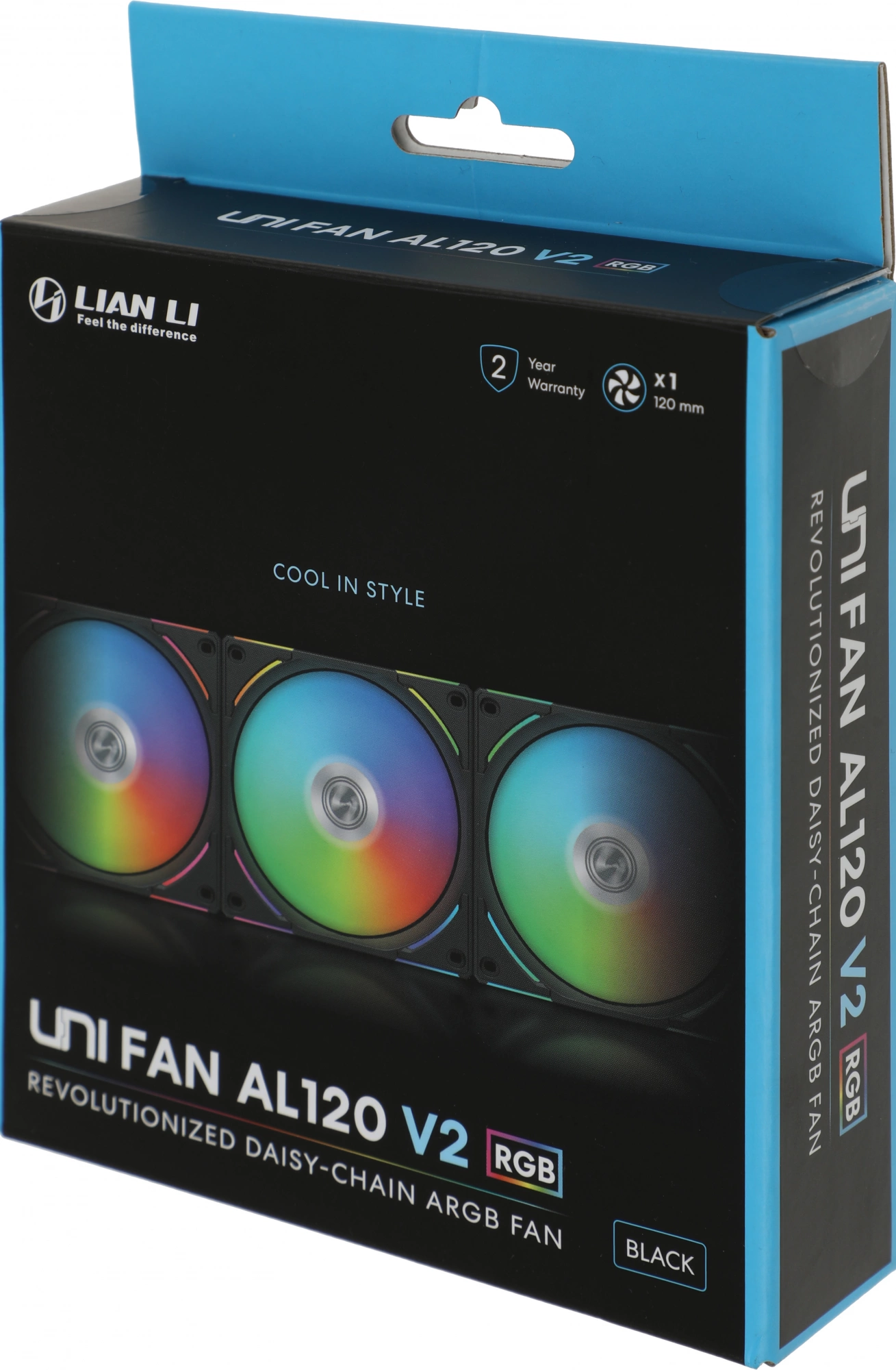Вентилятор для корпуса Lian Li UNI FAN AL120 V2 Black (G99.12ALV21B.00)