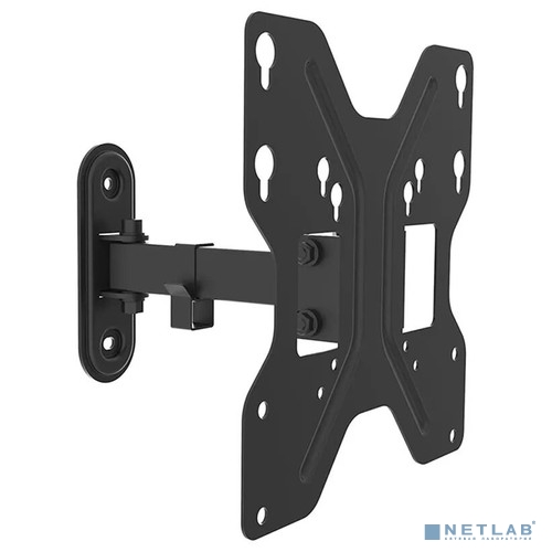 TRESS WM-25221M черный 17"-42"  180 градусов. Вылет от стены 68-190 мм. Крепление стандарта VESA 75х75, 75х100, 100х100, 100х200, 200х200