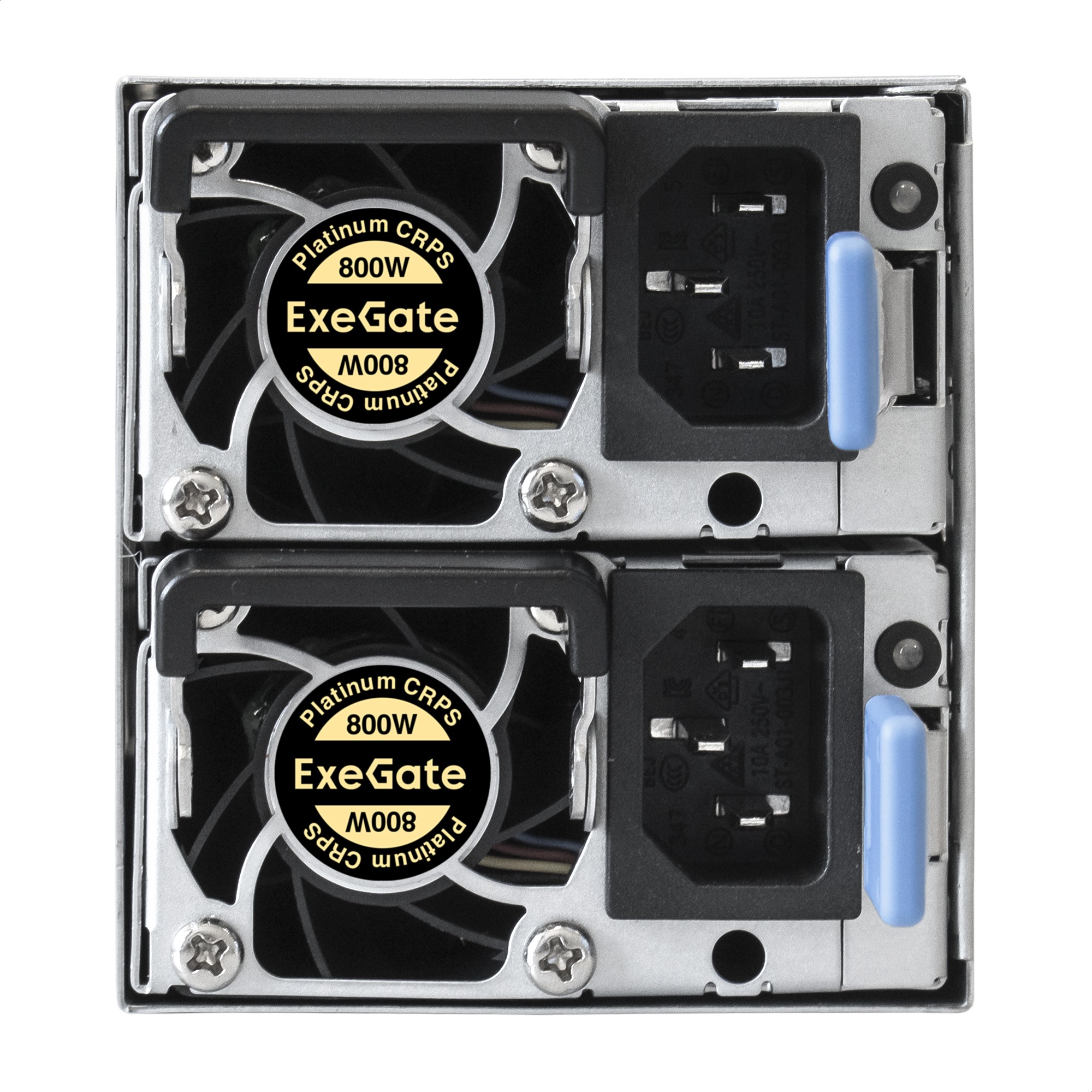 Exegate EX292322RUS Серверный БП с резервированием 2U Redundant 2x800W ExeGate Industrial-RTS800 (APFC, КПД 94% (80 PLUS Platinum), 4 cm fan, 24pin, 2x(4+4)pin, 2PCIe, 2SATA, 6IDE, Cable Management Exegate EX292322RUS Серверный БП с резервированием 2U Redundant 2x800W ExeGate Industrial-RTS800 (APFC, КПД 94% (80 PLUS Platinum), 4 cm fan, 24pin, 2x(4+4)pin, 2PCIe, 2SATA, 6IDE, Cable Management