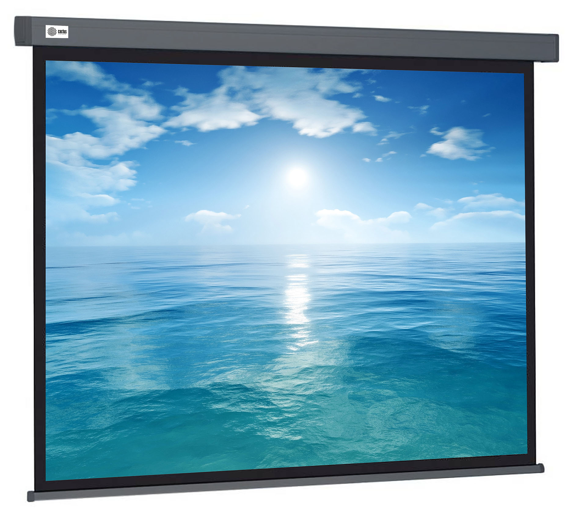 Экран Cactus Wallscreen CS-PSW-104X186-SG, 186х104.6 см, 16:9, настенно-потолочный серый Экран Cactus Wallscreen CS-PSW-104X186-SG, 186х104.6 см, 16:9, настенно-потолочный серый