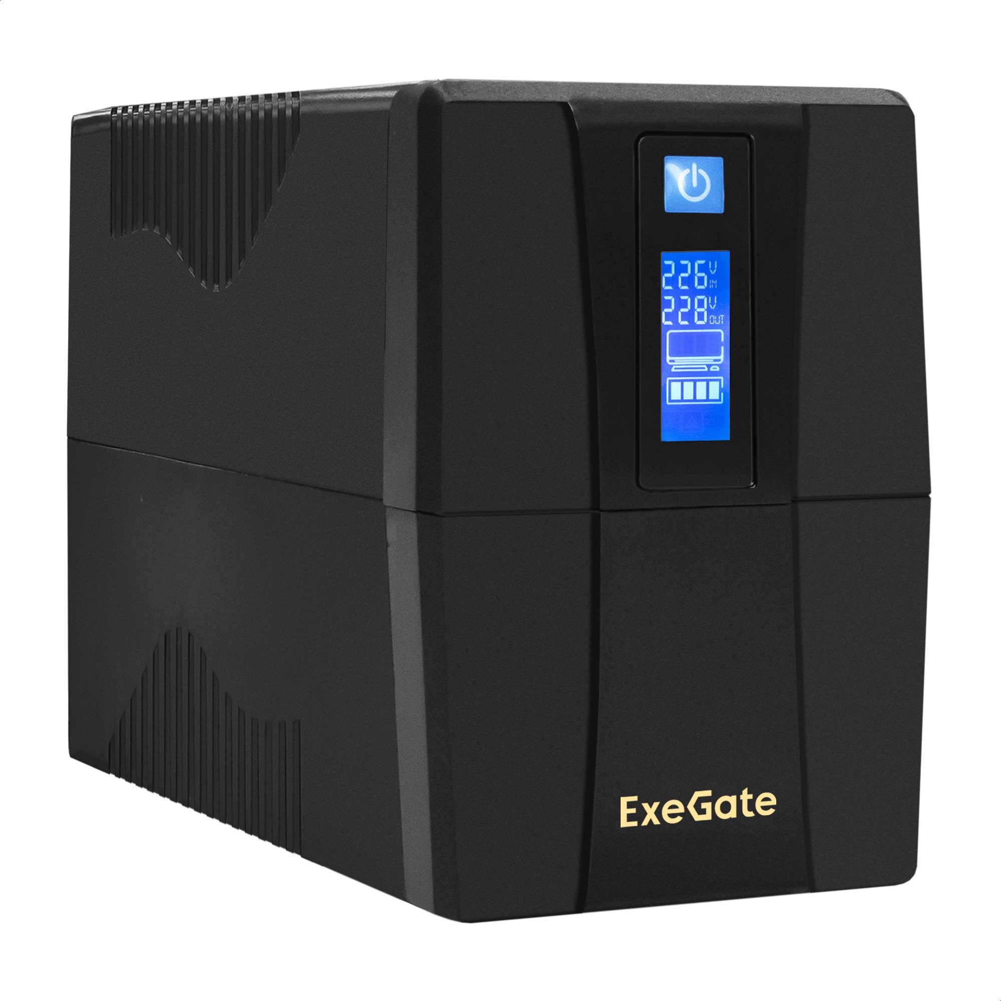 Exegate EX292775RUS ИБП ExeGate Power Smart ULB-800.LCD.AVR.4C13 <800VA/480W, LCD, AVR, 4*C13, металлический корпус, Black> Exegate EX292775RUS ИБП ExeGate Power Smart ULB-800.LCD.AVR.4C13 <800VA/480W, LCD, AVR, 4*C13, металлический корпус, Black>