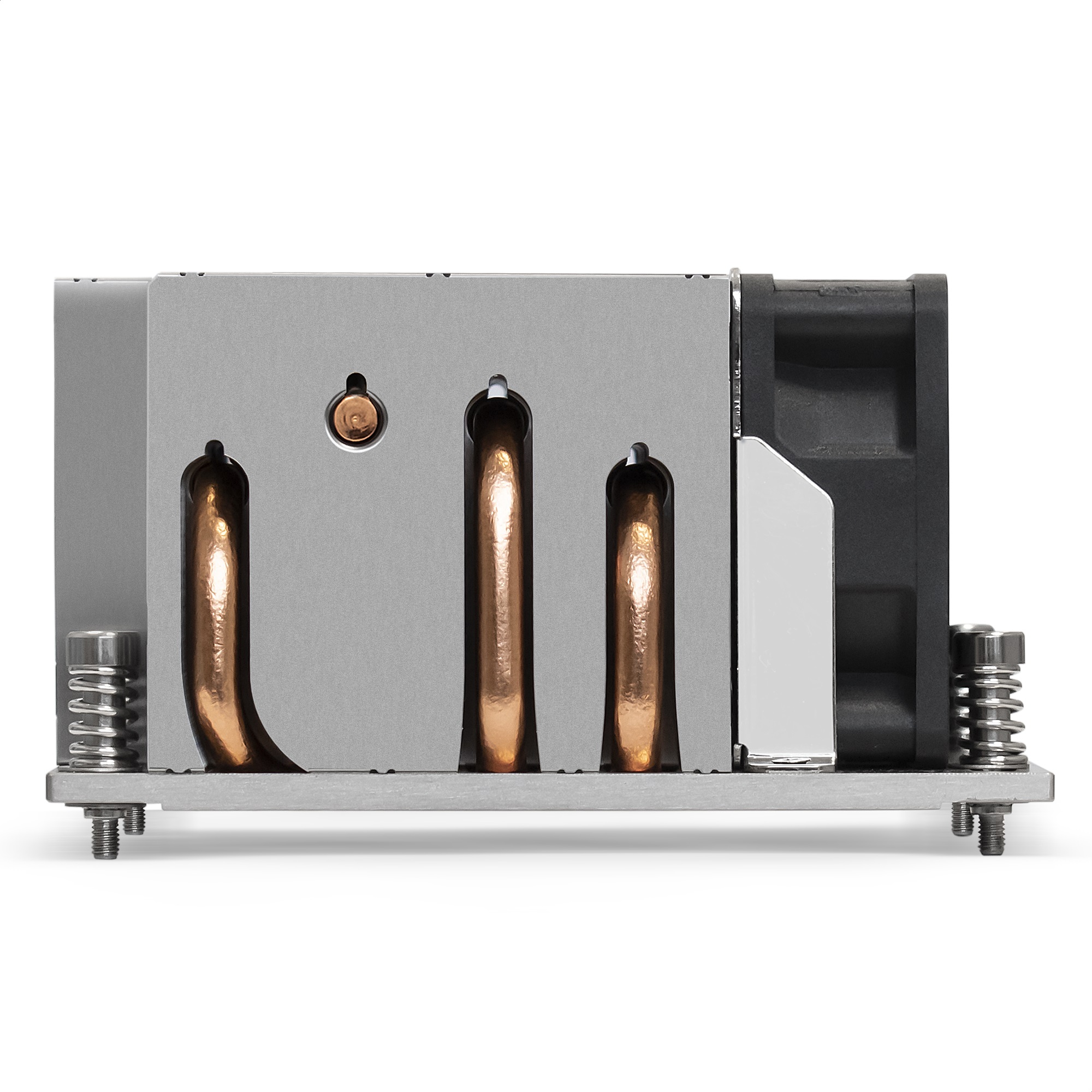 Exegate EX293436RUS ESNK-P0063AP4.PWM.2U.SP3.Cu {Al+Cu, 2U, 4 тепл. трубки, LGA SP3, TDP 240W, PWM, 1600-6800RPM, 2 ball bearing, 4pin, 54,3db, 440г, на винтах, с термопастой} RTL
