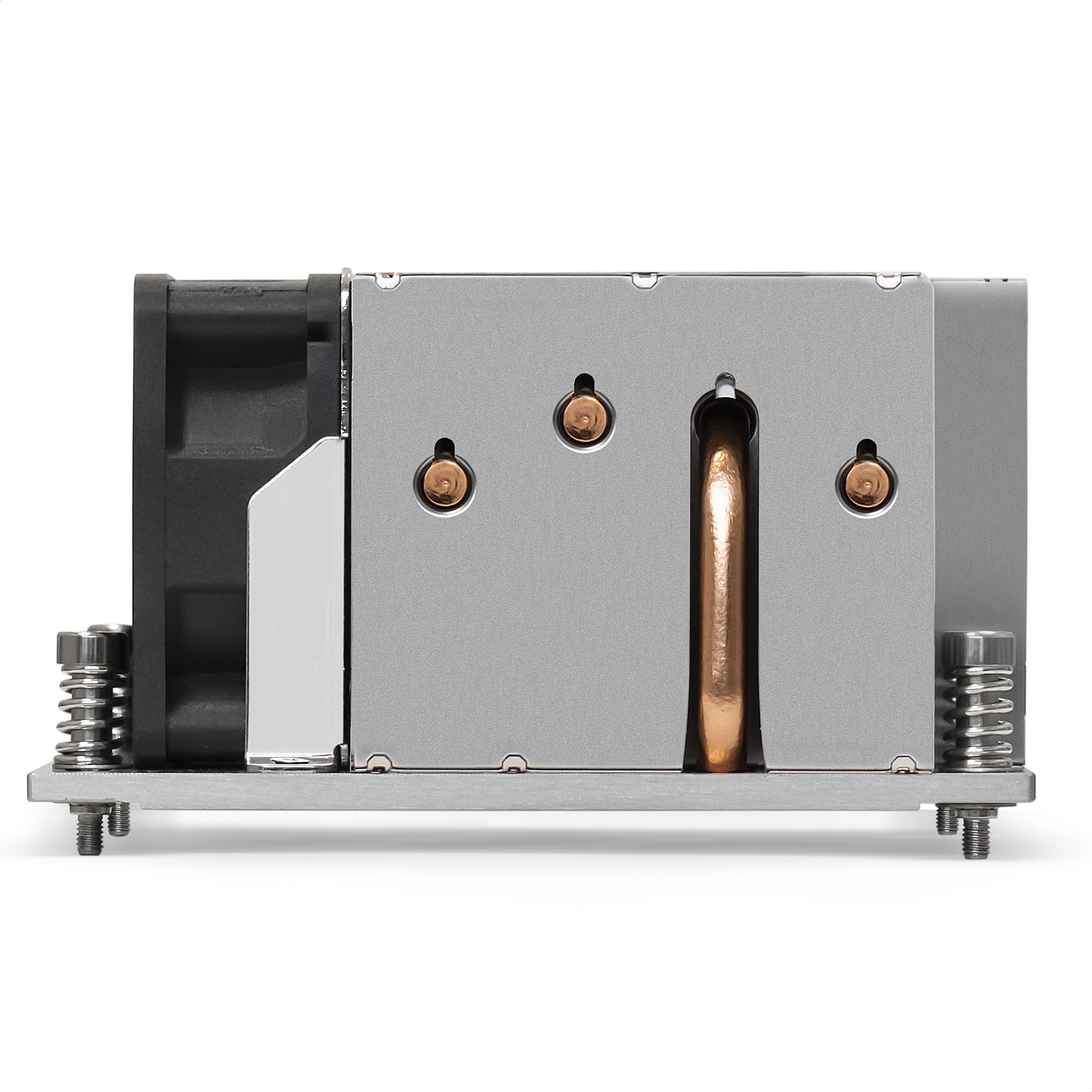 Exegate EX293436RUS ESNK-P0063AP4.PWM.2U.SP3.Cu {Al+Cu, 2U, 4 тепл. трубки, LGA SP3, TDP 240W, PWM, 1600-6800RPM, 2 ball bearing, 4pin, 54,3db, 440г, на винтах, с термопастой} RTL