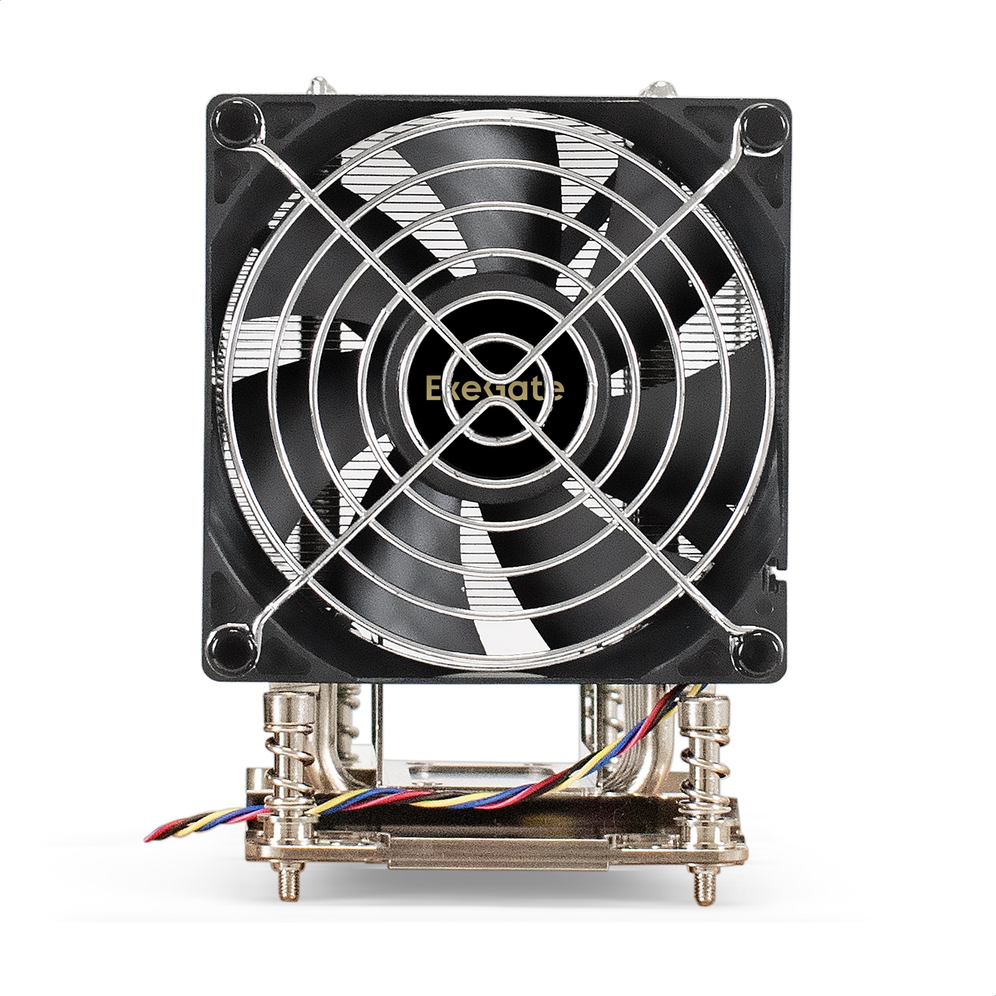 Exegate EX293437RUS Кулер ExeGate ESNK-P0064AP4.PWM.4U.SP3.Cu (Al+Cu, 4U, 6 тепл. трубок, LGA SP3, TDP 280W, PWM, 1900-3800RPM, 2 ball bearing, 4pin, 44db, 730г, на винтах, с термопастой, Retail box)