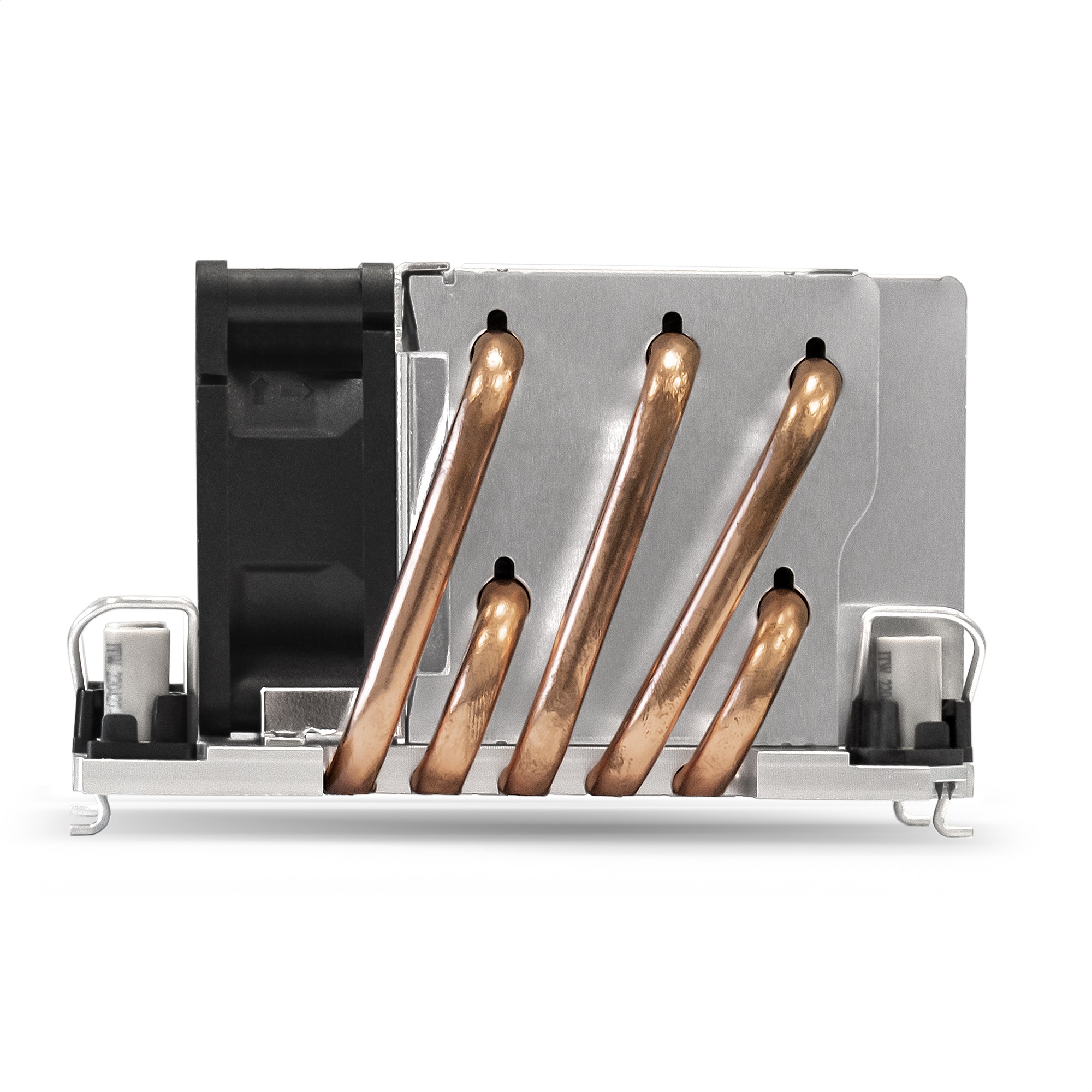 Exegate EX293442RUS Кулер ExeGate ESNK-P0078AP4.PWM.2U.4189.Cu (Al+Cu, 2U, 5 тепл. трубок, LGA 4189, TDP 300W, Fan 80mm, PWM, 2100-8000RPM, 2 ball bearing, 4pin, 54,3db, 400г, на защелках, с термопаст