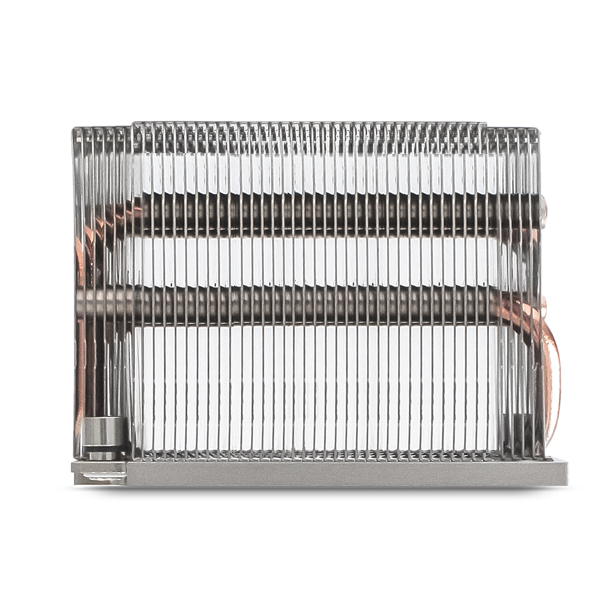 Exegate EX293448RUS Радиатор для процессора ExeGate ESNK-P0068P.2U.3647.Cu (Al+Cu, 2U, 4 тепл. трубки, LGA3647, TDP 205W, 390г, на винтах, с термопастой, Retail box)