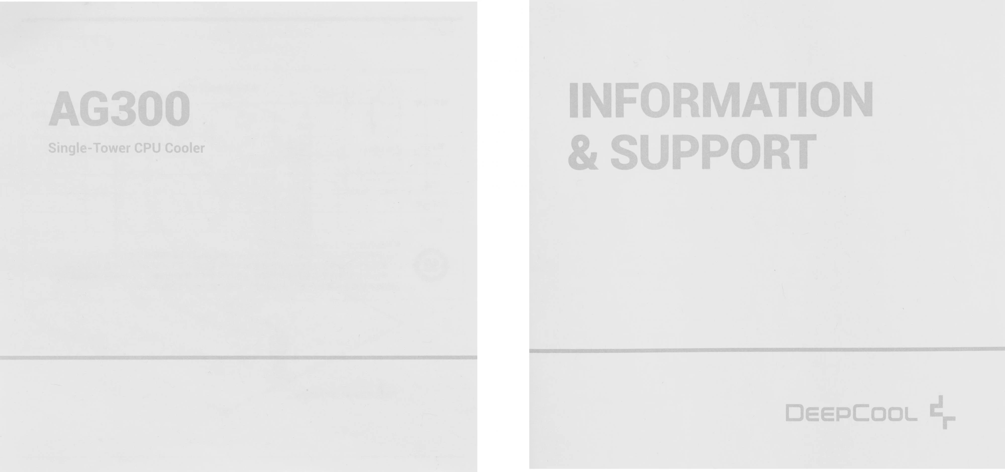 Cooler Deepcool AG300