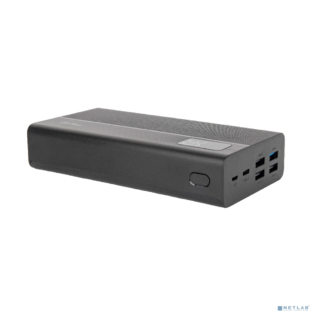 Perfeo Powerbank MOUNTAINS 30000 mAh/LED дисплей/PD + QC 3.0/Type-C/4 USB/Выход: 3A, max 22.5W/Black (PF_D0161) Perfeo Powerbank MOUNTAINS 30000 mAh/LED дисплей/PD + QC 3.0/Type-C/4 USB/Выход: 3A, max 22.5W/Black (PF_D0161)