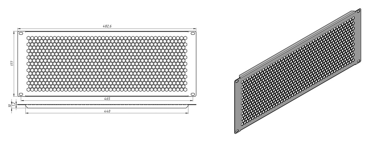 HYPERLINE BPD-4-RAL9005