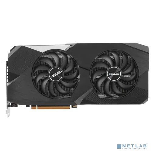 Видеокарта Asus PCI-E 4.0 DUAL-RX6750XT-O12G AMD Radeon RX 6750XT 12288Mb 192 GDDR6 2512/18000 HDMIx1 DPx3 HDCP Ret