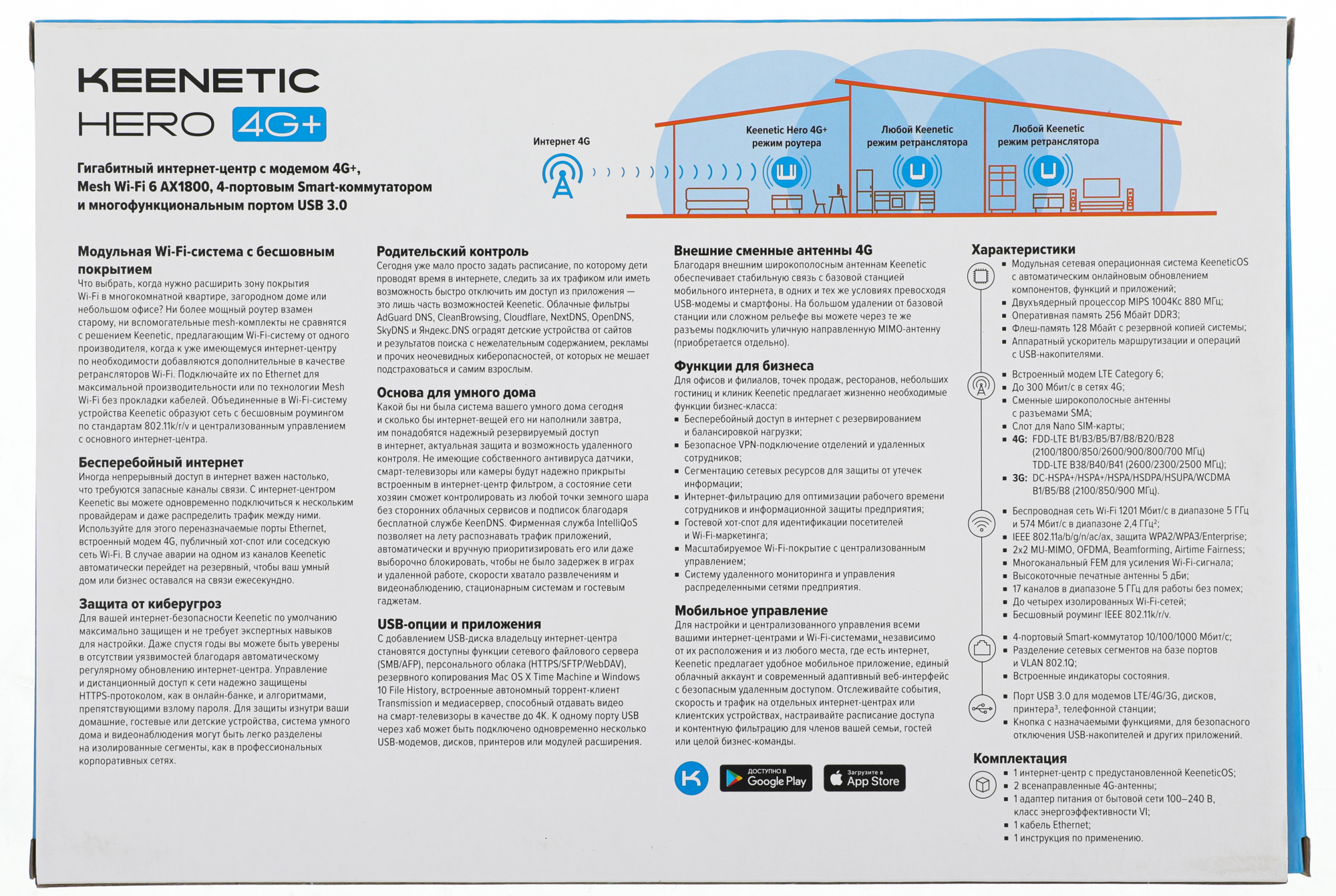 KEENETIC Keenetic Hero 4G+ (KN-2311)