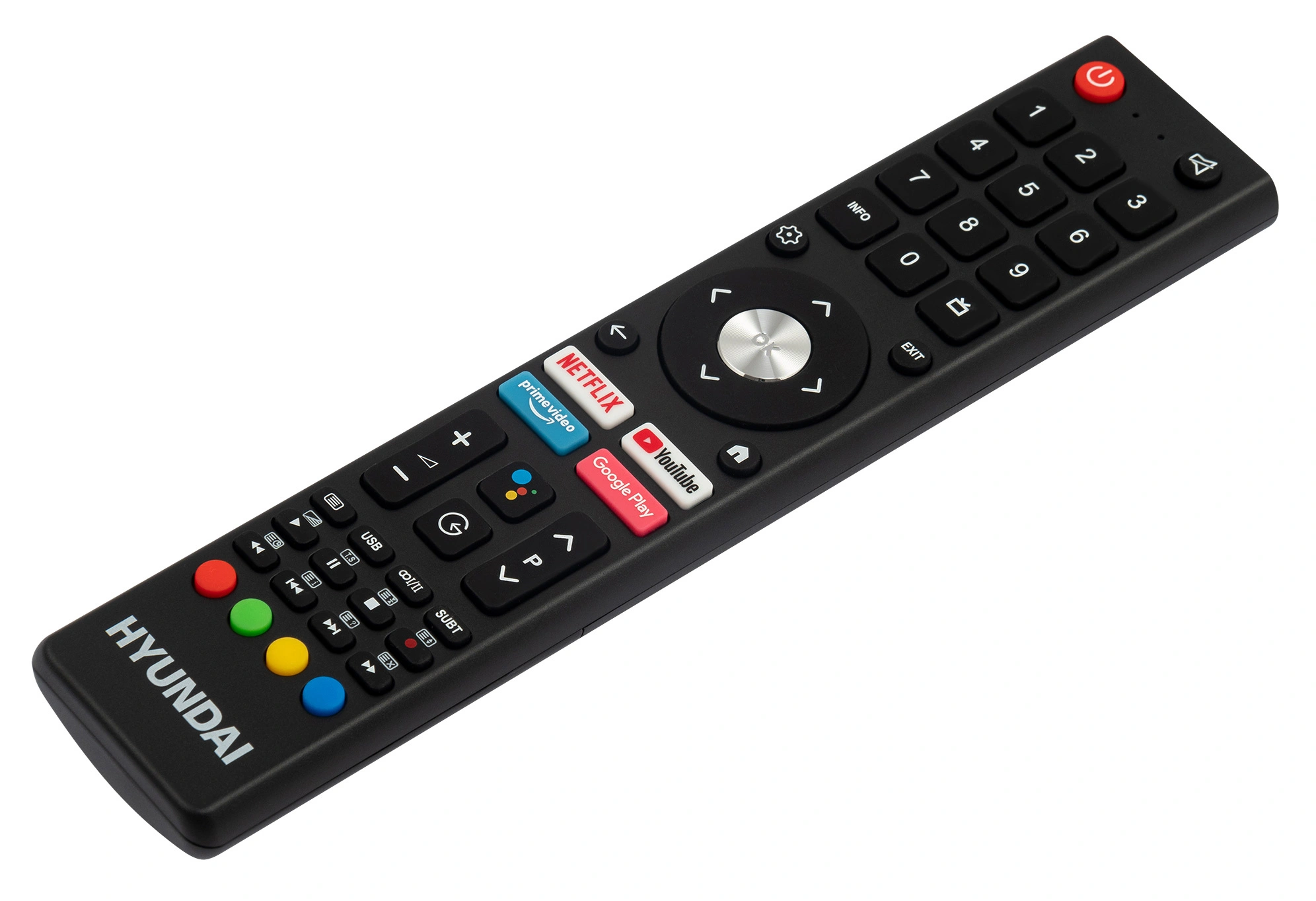 Hyundai 55" H-LED55QBU7500 Android TV Frameless черный 4K Ultra HD 60Hz DVB-T DVB-T2 DVB-C DVB-S DVB-S2 USB WiFi Smart TV