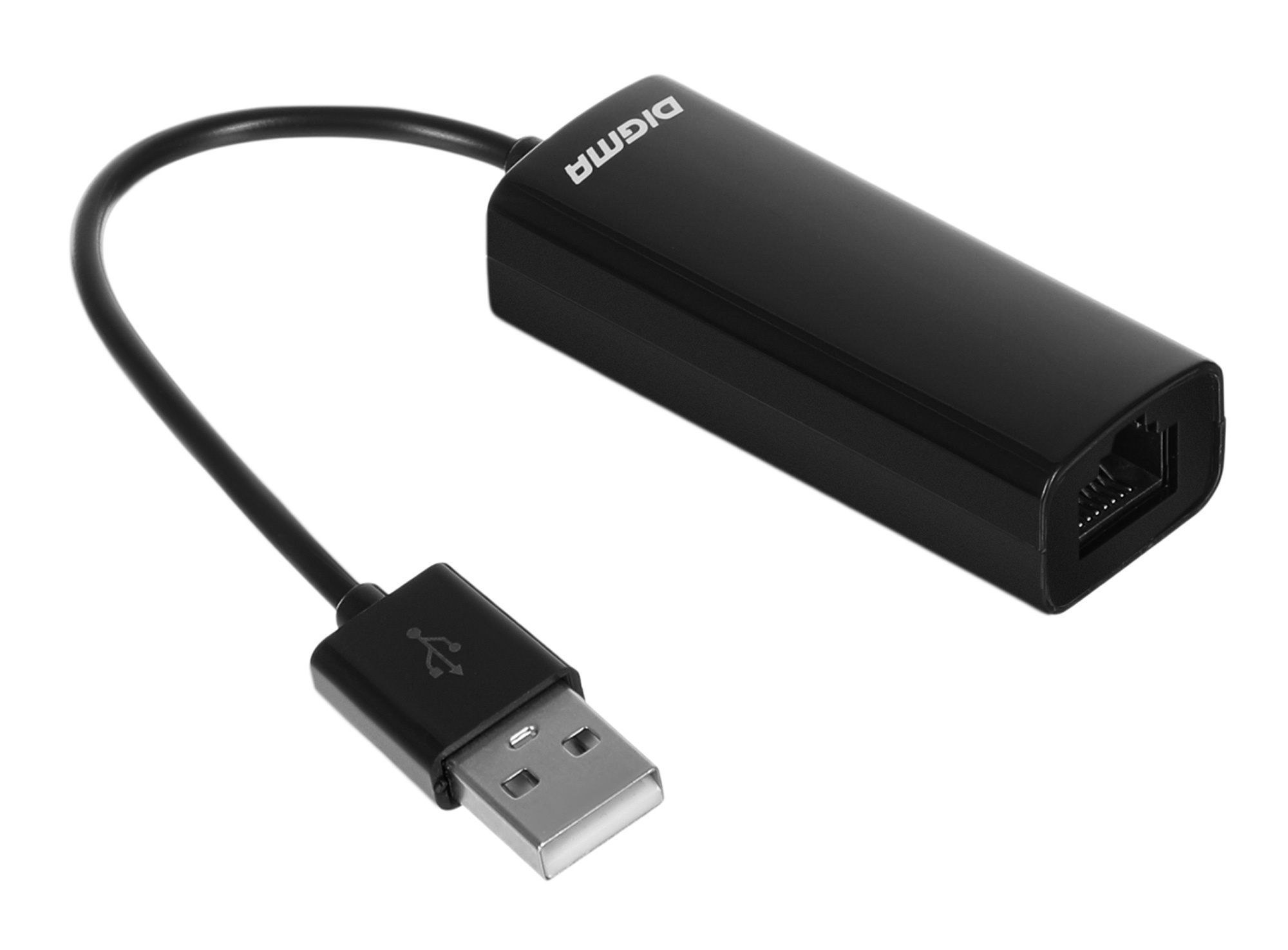 Digma D-USB2-LAN100 Net Adapter Ethernet USB 2.0 (pack:1pcs)