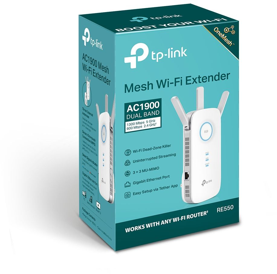 TP-Link RE550 AC1900 Усилитель Wi-Fi сигнала