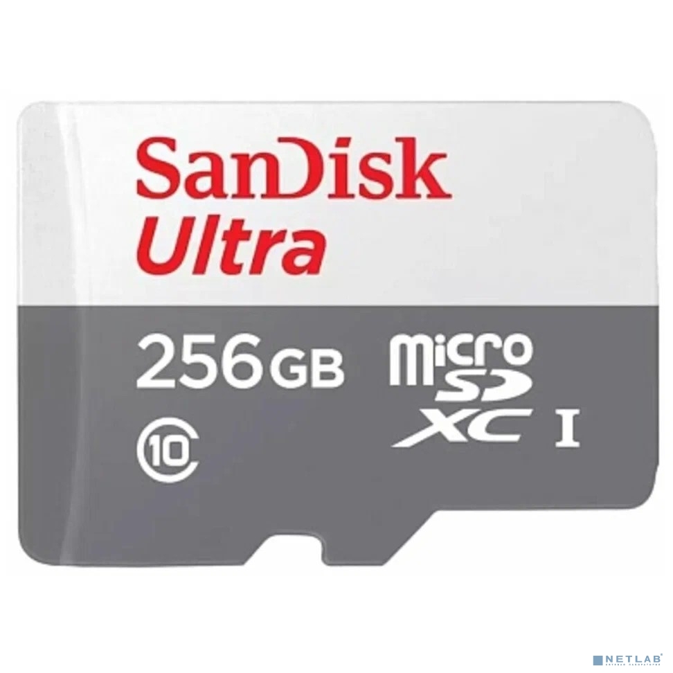 Micro SecureDigital 256GB SanDisk Ultra microSDXC class 10 UHS-1 (SDSQUNR-256G-GN3MN) Micro SecureDigital 256GB SanDisk Ultra microSDXC class 10 UHS-1 (SDSQUNR-256G-GN3MN)