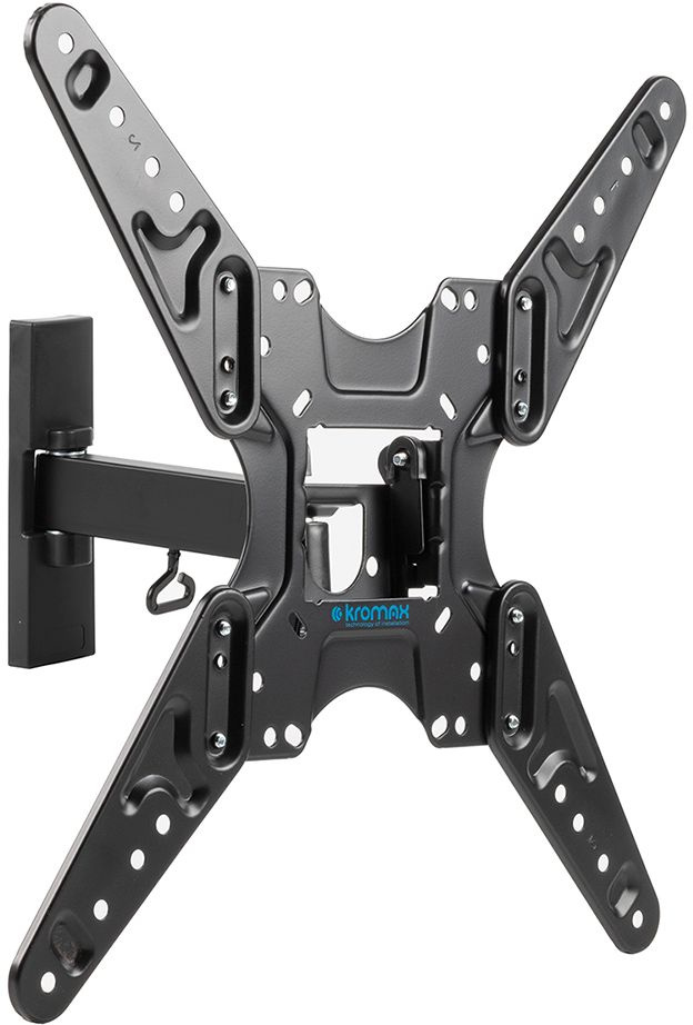Kromax OPTIMA-413 black {20"-55", max 30 кг, настенный, 4 ст свободы, наклон +2° -15°, поворот ±90°, от стены 74-234 мм, max VESA 400x400 мм} Kromax OPTIMA-413 black {20"-55", max 30 кг, настенный, 4 ст свободы, наклон +2° -15°, поворот ±90°, от стены 74-234 мм, max VESA 400x400 мм}