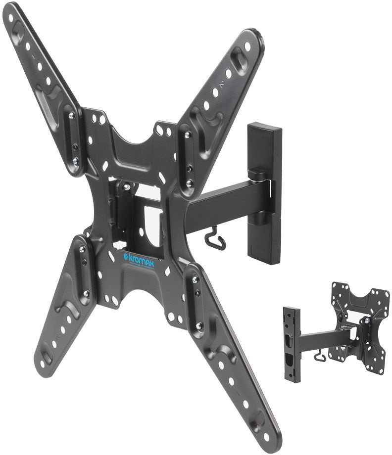 Kromax OPTIMA-413 black {20"-55", max 30 кг, настенный, 4 ст свободы, наклон +2° -15°, поворот ±90°, от стены 74-234 мм, max VESA 400x400 мм} Kromax OPTIMA-413 black {20"-55", max 30 кг, настенный, 4 ст свободы, наклон +2° -15°, поворот ±90°, от стены 74-234 мм, max VESA 400x400 мм}
