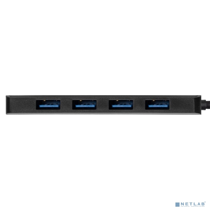 Exegate EX293986RUS USB-Хаб (концентратор) ExeGate DUB-4CP/1 (кабель-адаптер USB Type C --&gt; 4xUSB3.0, Plug&amp;Play, черный)