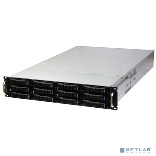 AIC XE1-2ET00-03 2U 12x3.5&quot; HS, 1x12-port 12Gb SAS backplane, 3 x 8038 middle fans, 800W 1+1 redundant PSU 80+ Gold