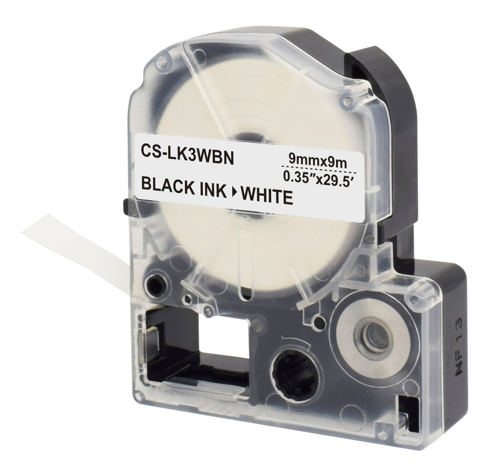Картридж ленточный Cactus CS-LK3WBN черный для Epson LW300/LW400/LW700/LW600P/LW1000P