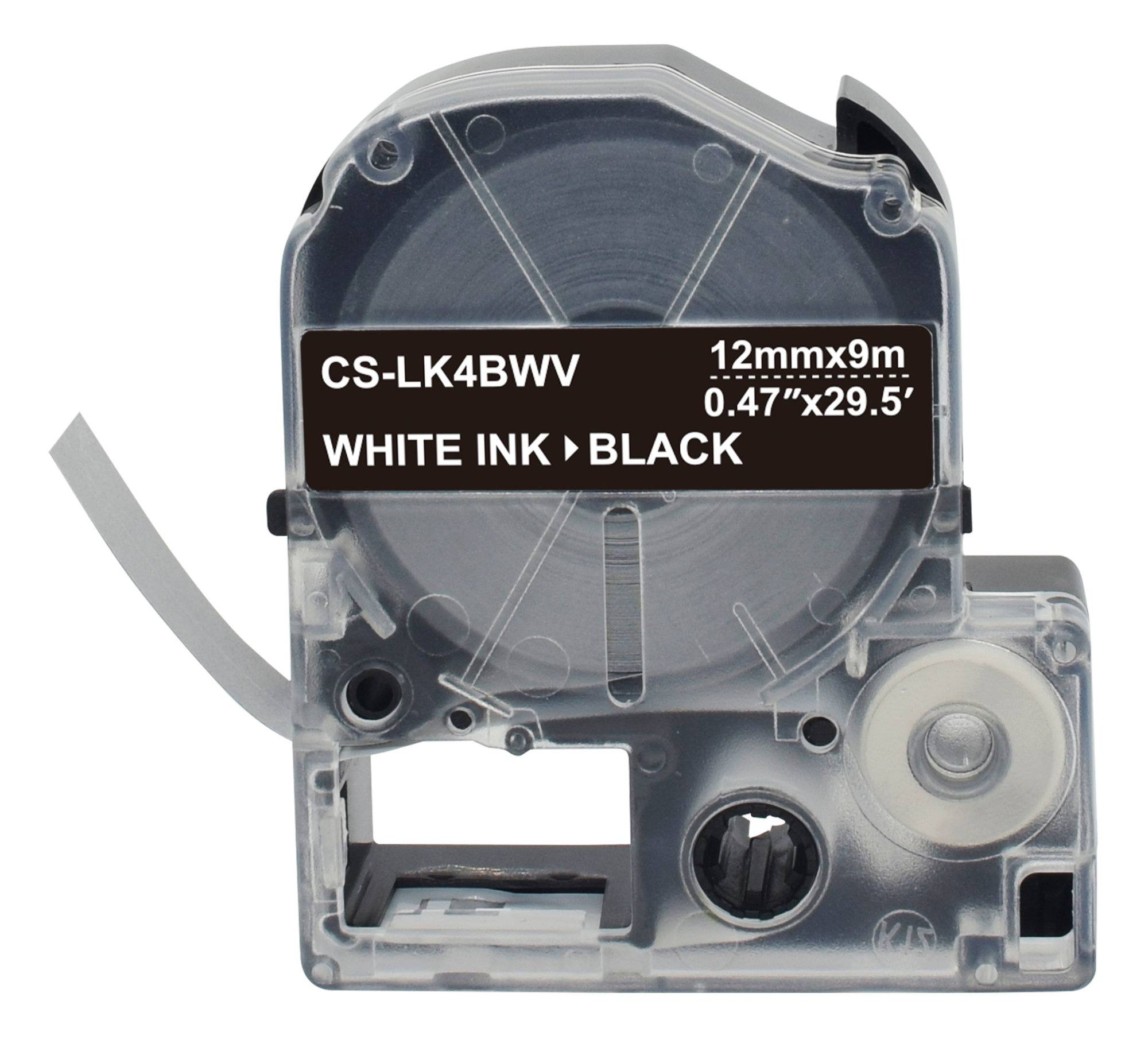 Картридж ленточный Cactus CS-LK4BWV черный для Epson LW300/LW400/LW700/LW600P/LW1000P