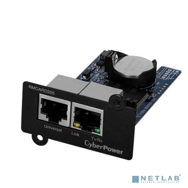 CyberPower Плата  параллельной работы PARLCARD304 (209-0000022-00)для ИБП HSTP3T60KE, HSTP3T80KE, HSTP3T90KE, HSTP3T100KE, HSTP3T120KE, HSTP3T150KE, HSTP3T200KE, HSTP3T250KE, HSTP3T300KE,HSTP3T400KE