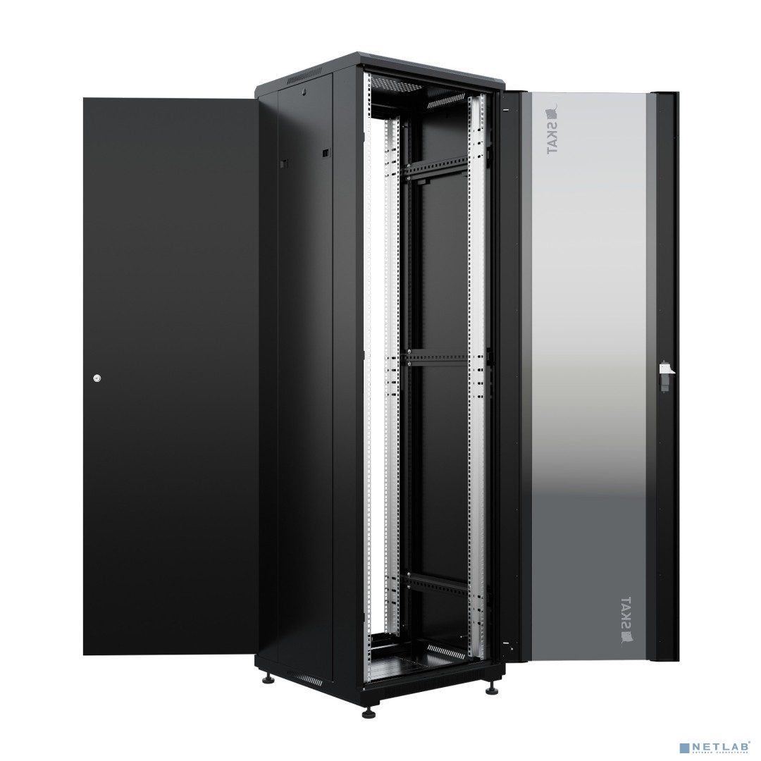 *** см 11076114 *** SKAT TB-42R660GF-B Шкаф напольный универсальный серверный 42U 600х600мм, дверь стеклянная *** см 11076114 *** SKAT TB-42R660GF-B Шкаф напольный универсальный серверный 42U 600х600мм, дверь стеклянная